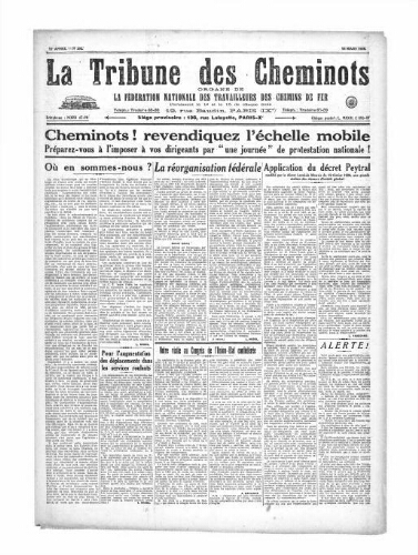 La Tribune des cheminots [unitaires], n° 202, 15 mars 1926
