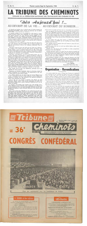 La Tribune des cheminots, 1944-2010